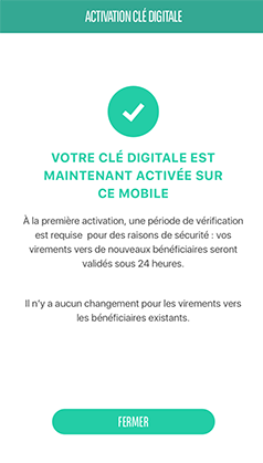 Clé Digitale BNP Paribas